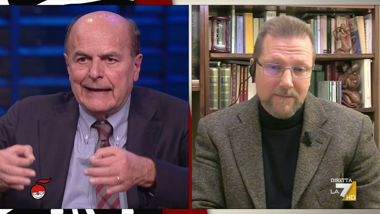 Pier Luigi Bersani contro il Prof. di filosofia No Green pass: 