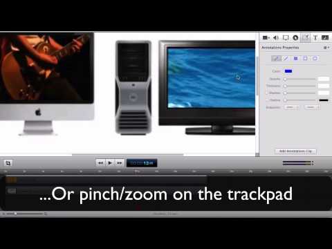 Zoom canvas and resize items on canvas