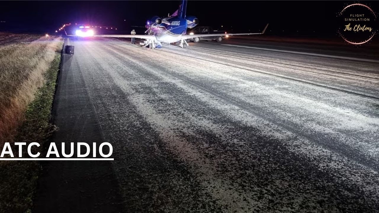 CHARTER PLANE MAKES EMERGENCY LANDING AT ANGELINA AIRPORT | LIVE AIR TRAFFIC CONTROL AUDIO