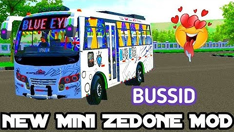 🔴NEW MINI ZEDONE MOD RELEASED FOR BUSSID