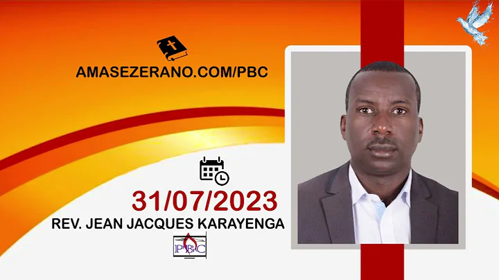 Gusobanukirwa umusaraba bituma uwikorera - Rev. Jean Jacques Karayenga