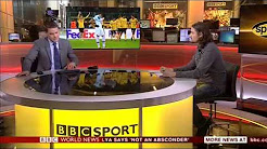 Lutz Pfannenstiel talk to BBC World News about Europa League results, BBC Sport Today Sevilla win the Europa League, UEFA Europa League round of 32 draw - watch the full re-run, Lutz Pfannenstiel talk to BBC World News about Europa League results, EUROPA LEAGUE RESULTS Lutz Pfannenstiel on Europa League results - Sport Today on BBC World News Friday 11 March 2016.