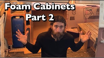 Prototype Foam Cabinets Part2 - More Improvements on Foam Cabinetry