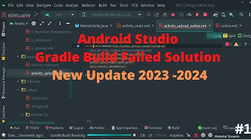 Android Studio Gradle Build Failed Solution New Update 2024 -2025   #1