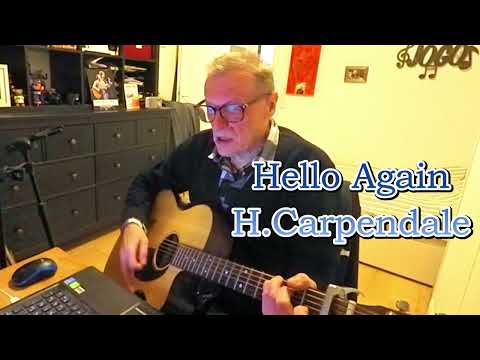 Howard Carpendale "Hello Again" 1984 - Unplugged mit Akustik-Gitarre und Mundharmonika
