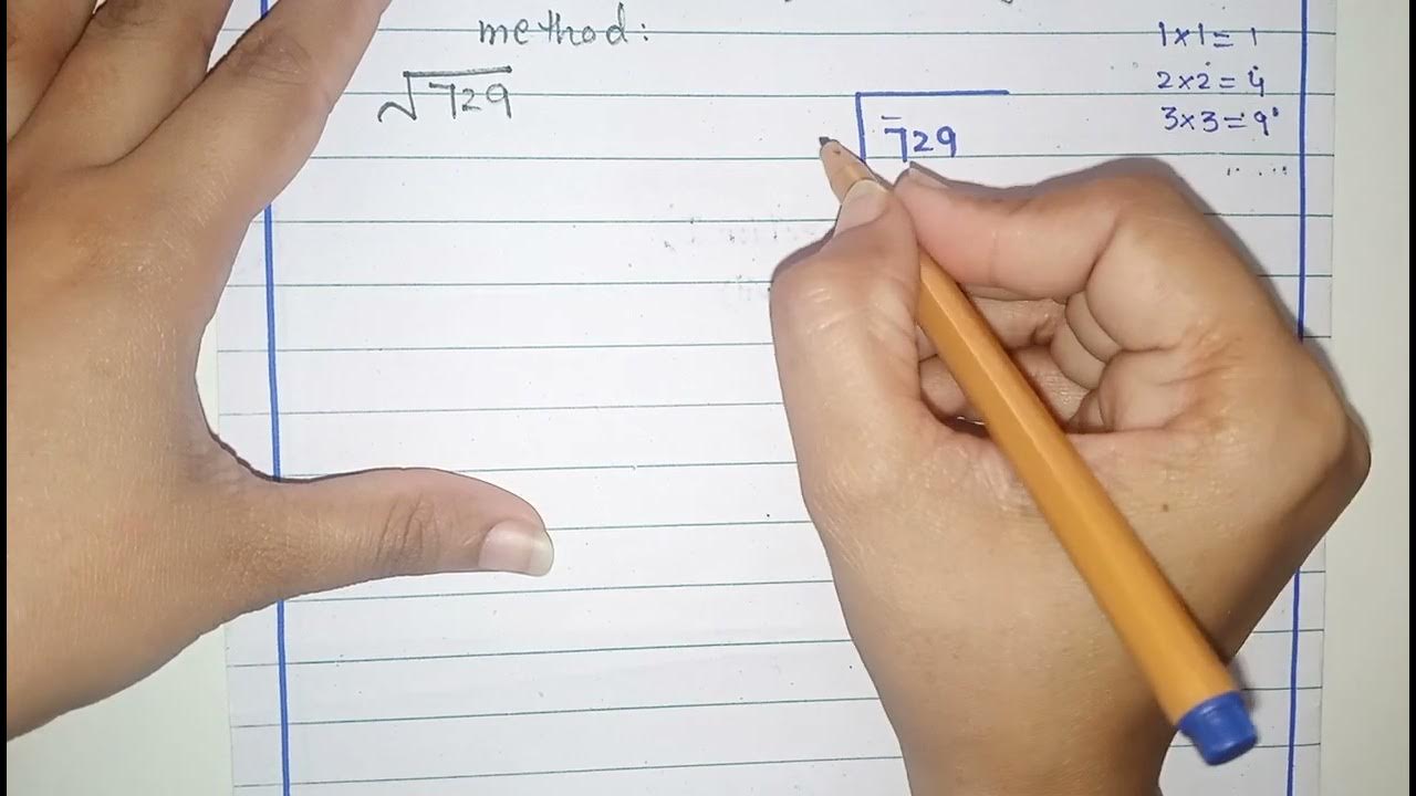 square-root-of-729-by-division-method-youtube