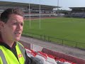 Craig Gilroy visits the new-look Ravenhill