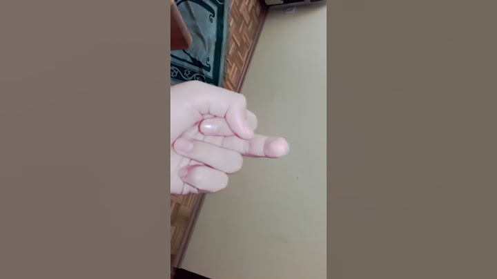 Wie zeigt man einen Mittelfinger☺☺