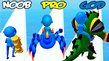 NOOB vs PRO vs HACKER in Monster Collect Run