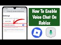 How To Enable Voice Chat In Roblox Mobile - Easy Guide