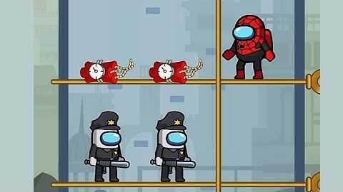 Impostor rescue pull the pin // impostor crewmate rescue game // pull the pin android game