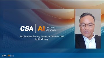 Top AI and AI Security Trends to Watch in 2025 | CSA AI Summit Q1 2025