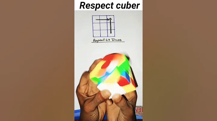 Magic tricks on 3 by 3 rubik's cube solve //#shorts #viral #trending #cube #puzzle #rubrics #arun