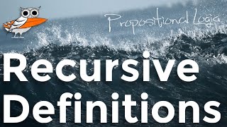 What is a recursive definition?