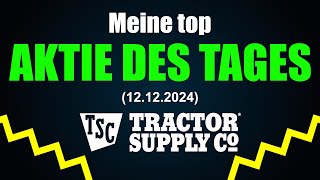 Einzelhandels Aktie des Tages Tractor Supply Company | Langweilige Einzelhandelsaktie USA Buy & Hold