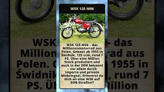 Wsk 125 M06 Das Millionenmotorrad Aus Polen