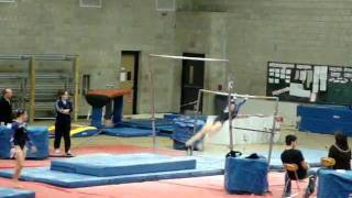 Becca bar routine at the Pilgrim Invitational