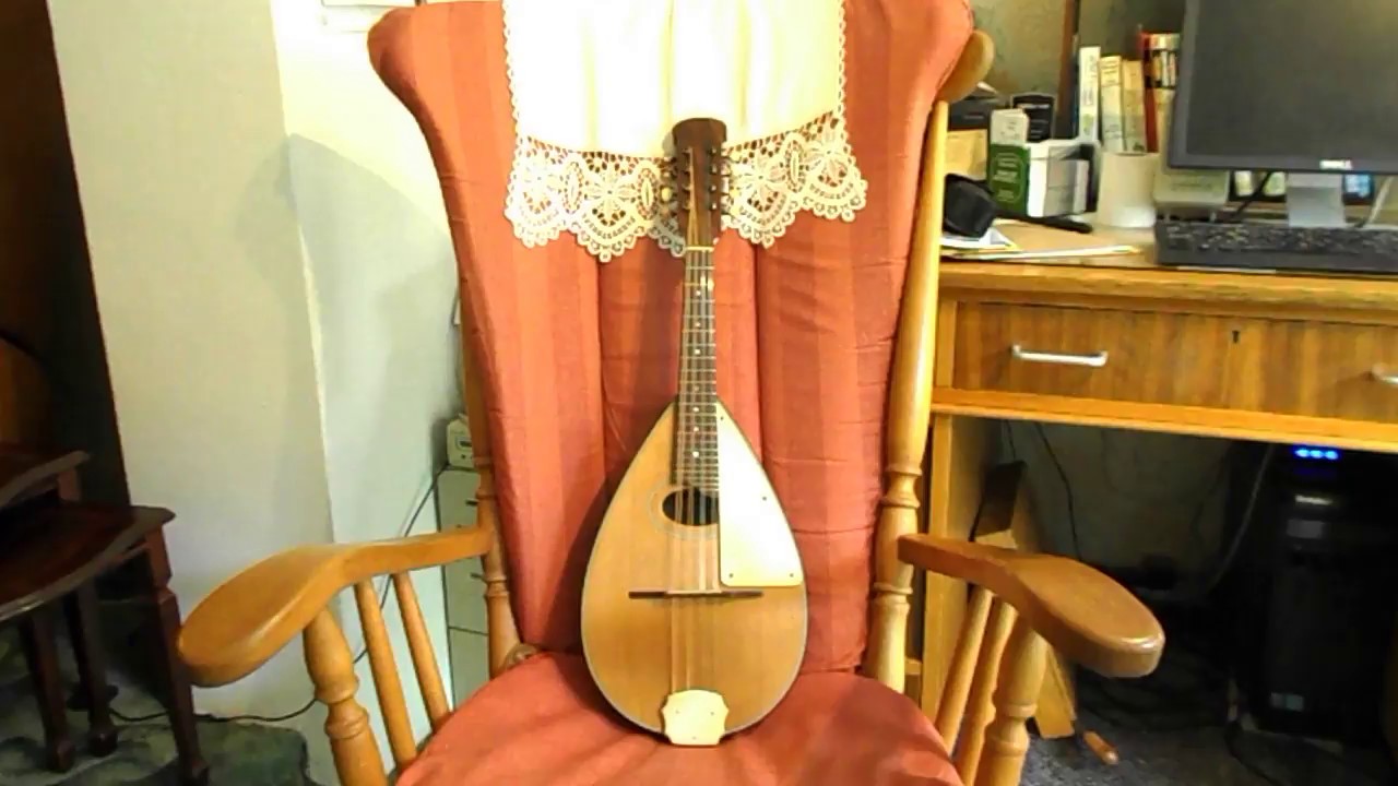 English mandolin by John E Dallas sound sample YouTube