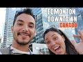 🍁 Tour por Edmonton Downtown, Alberta Canada | Vida en Canada