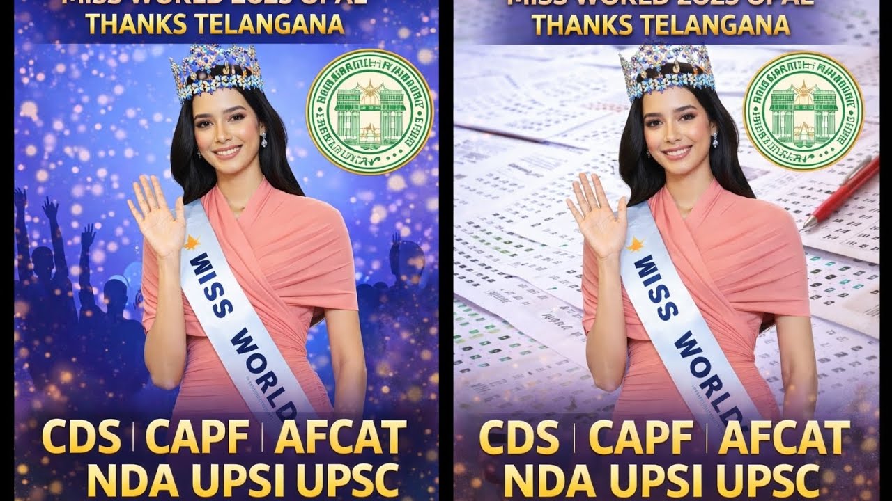 Queen of the Year: Miss World 2025 Opal Suchata from Thailand 🇹🇭👑20 नव॰ 2025