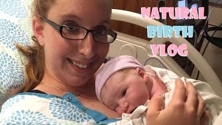 NATURAL UNMEDICATED BIRTH VLOG! SURPRISE GENDER!! 9.21.16 to 9.24.16