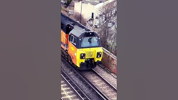 Freight Train - Colas Rail Freight 70 807
