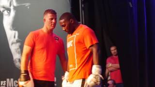 Anthony Johnson full UFC 202 open workout and interview