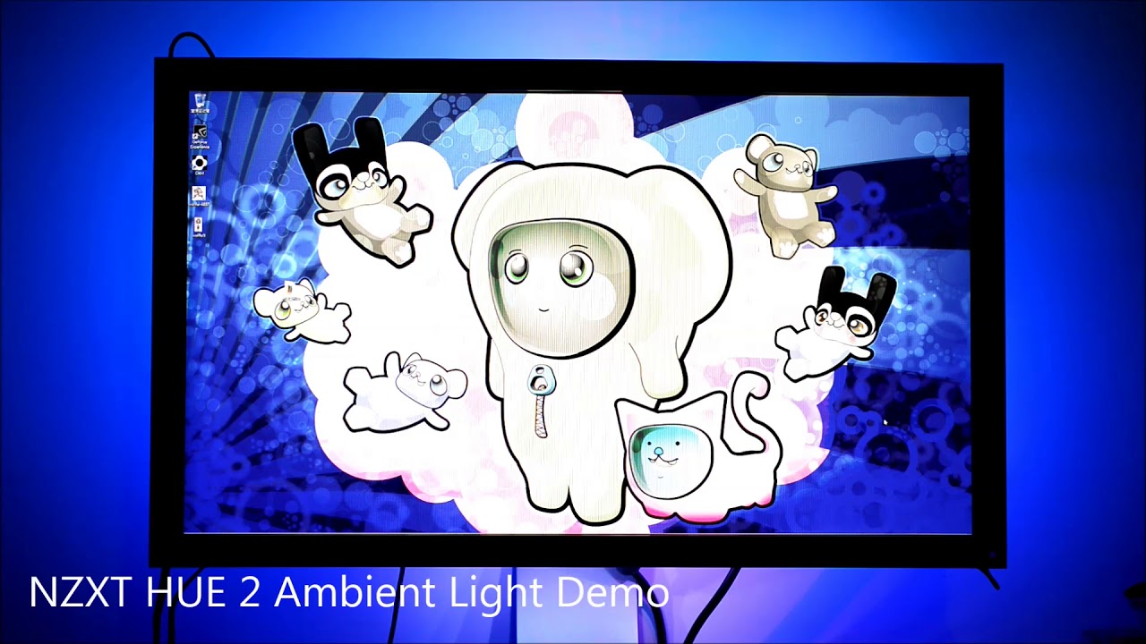 NZXT HUE 2 Ambient Light Demo