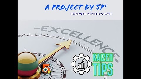 Kaizen At Work - Press Machines attached a fixture