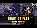 KINGDOM HEARTS METAL ► Night of Fate | Guitar Cover
