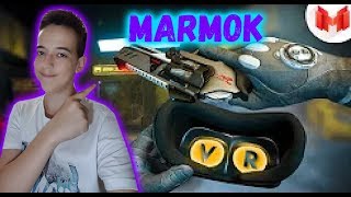 МАРМОК (VR) ARKTIKA.1 - Русский постапокалипсис | Реакция Мармока