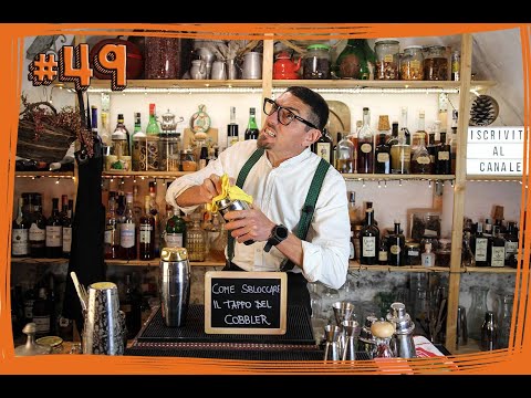 #49 ABC del Bartender - Come sbloccare VELOCEMENTE il tappo del tuo COBBLER SHAKER - by Elia Calò