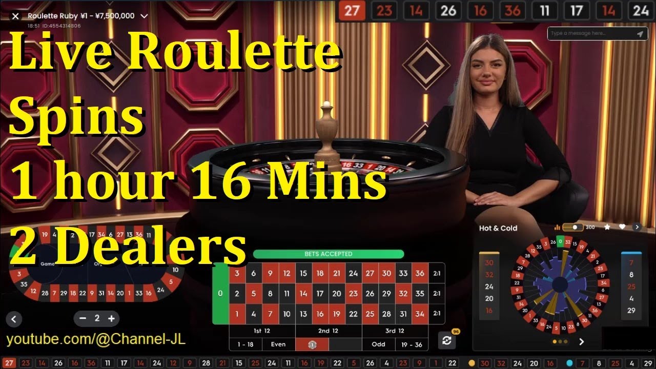 Live Roulette Spins 1 Hours 16 Mins 2 Dealers YouTube