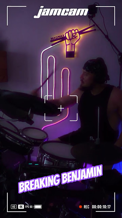 Breaking Benjamin - Breath | Jamcam 🥁 #drumcover #drums #drummer