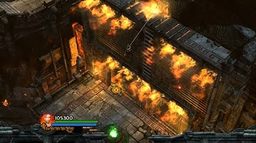 LCGoL. Fiery Depths. Reward Challenge: Collect 10 Red Sculls