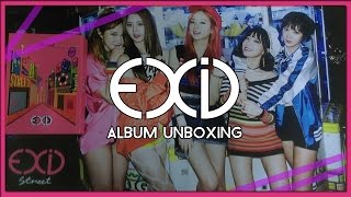 Unboxing Exid 1St Studio Album Street Album Poster Card