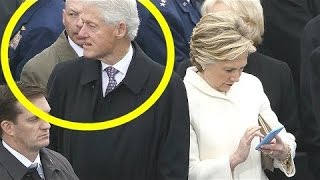 Hillary Busts Bill Clinton Staring At Melania Trump 2017 Inauguration And Ivanka?