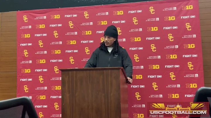 USC WR Makai Lemon press conference on Biletnikoff Award, All-American status and NFL departure