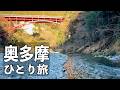 【奥多摩ひとり旅】中央線で行く貸切温泉宿・青梅の酒蔵で利き酒