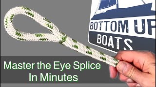 : Master the Eye Splice in Double Braid Rope in Minutes