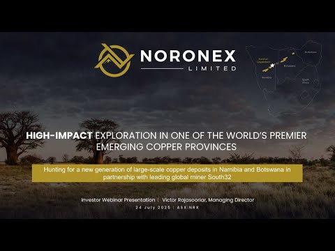 Investor Webinar - Noronex Limited (ASX:NRX)