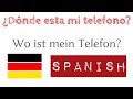 ¿Dónde esta mi telefono? - 1 Pregunta - 50 Respuestas - Aprender Alemán - A1 (F&A7)