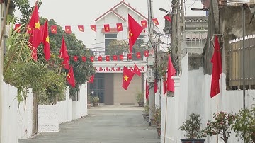 Mùa xuân trên những khu dân cư nông thôn mới kiểu mẫu ở Yên Khánh