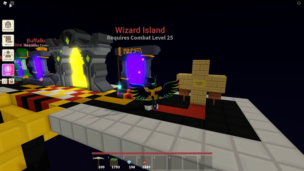 Roblox Islands Farming The Wizard Portal Shard :]