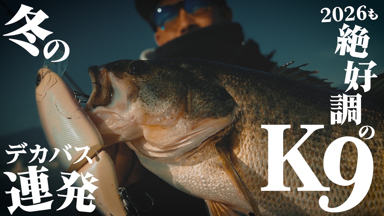 【真冬のビッグベイト】クラッシュ9で狙う冬爆！ロク連発