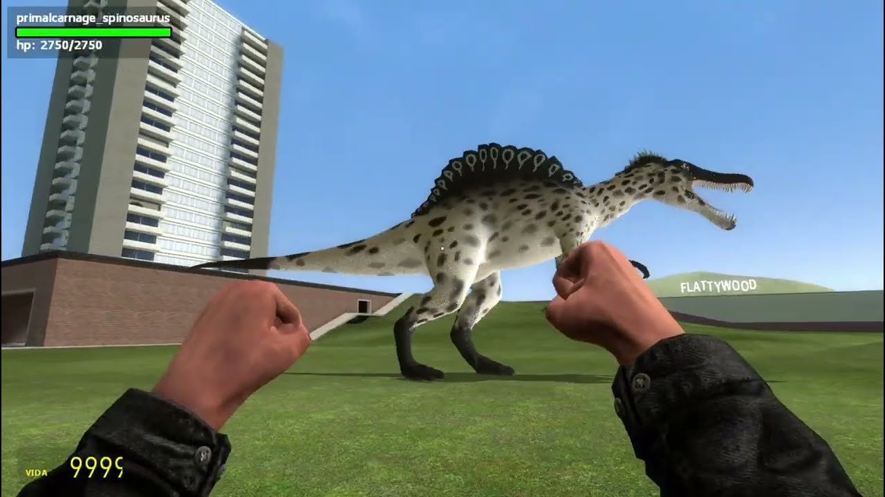 Eu Derrotei os BUGADOSSAUROS no GMOD e Descobri o Segredo!