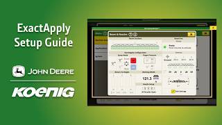 John Deere ExactApply: Setup Guide