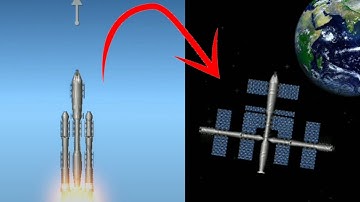 Creating A International Space Station In single Attempt.|SFS|.|SPACEFLIGHT SIMULATOR|