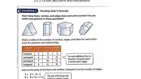 Geo 11.1 cross sections and rotations