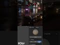 Realistic Wet Asphalt &amp; Night Lighting in Blender with ICity #shorts